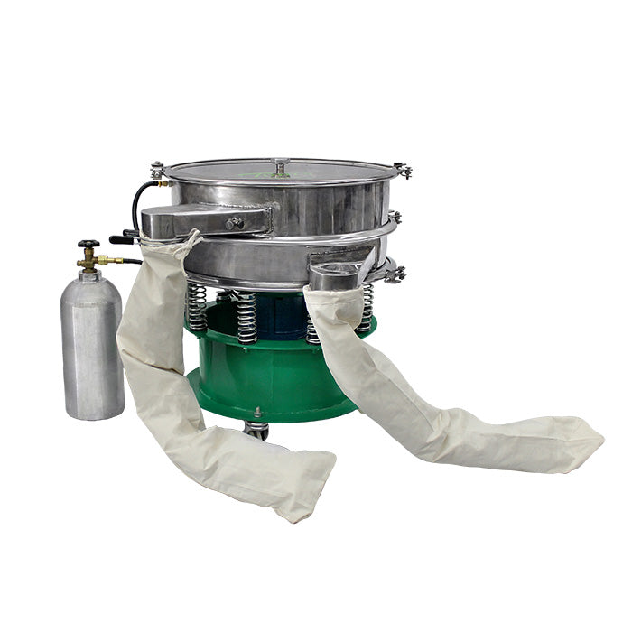 Toms Tumbler Medium Grasshopper Cryogenic Kief Sifter