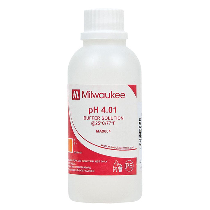 Milwaukee 4.01 pH Solution, 220 mL