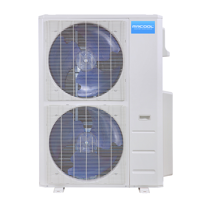 MRCOOL DIY GEN 4 48000 Btu Ductless Mini Split Air Conditioner With Heat Pump - 5 Zone Wall Mounted 9K+9K+9K+9K+12K With Four 16 And One 25 Foot Install Kits, DIY Pro Cable, & Enhanced Wifi Connectivity, 230 Volts
