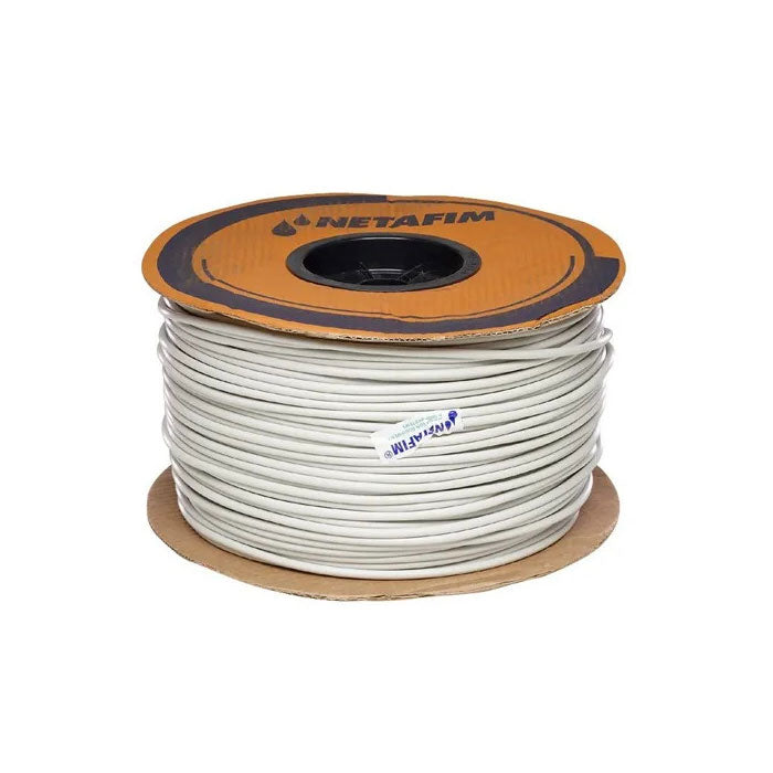 Netafim Pre-Cut Super Flex White Micro Polyethylene Tubing, 5/3 mm, 30 Inch, Pack of 100 (15FPEW53-30)