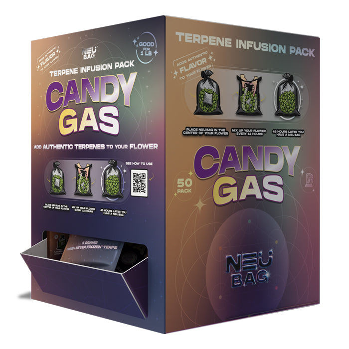 NEU Bag Terpene Enrichment Pack, Candy Gas, Pack of 50