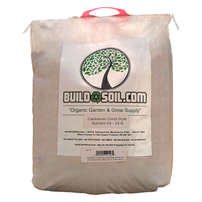 BuildASoil Clackamas Coots Style Nutrient Kit for Sphagnum Peat Moss, 32 lb.