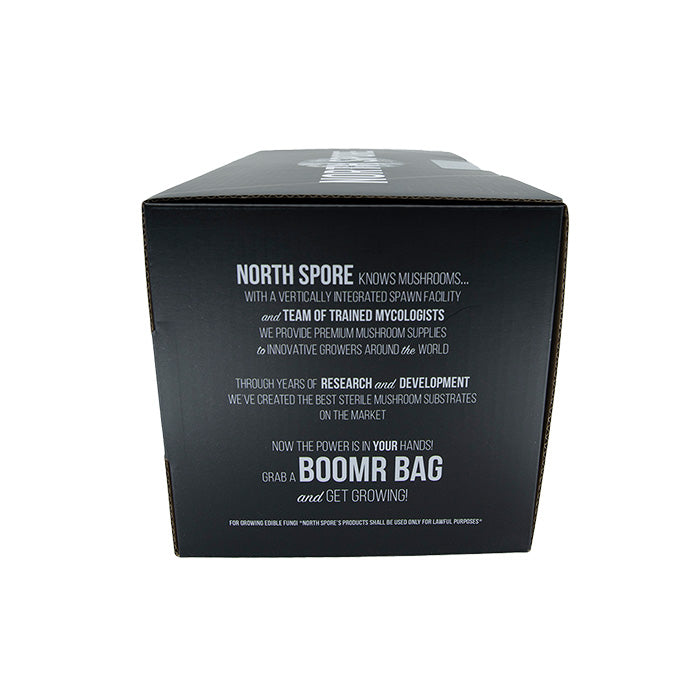 North Spore Boomr Bag Sterilized Manure-Based Mushroom Substrate