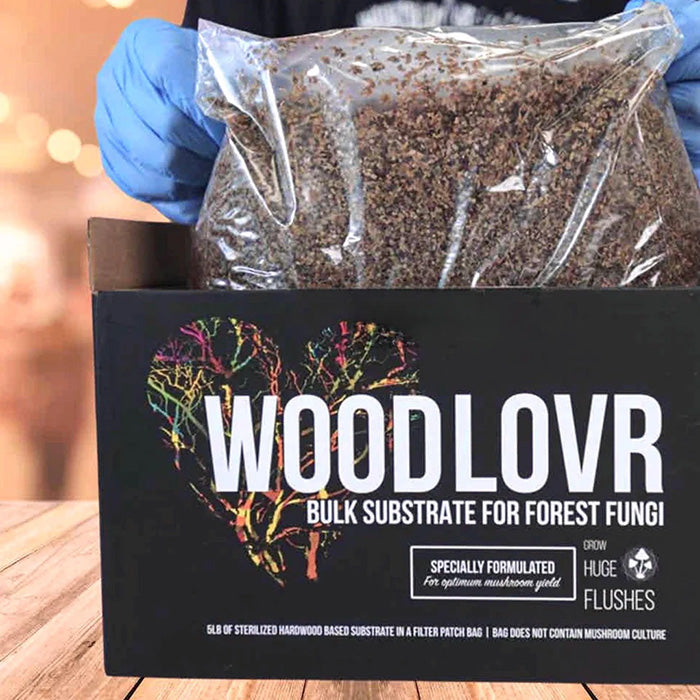 North Spore Wood Lovr Sterilized Hardwood-Based Mushroom Substrate