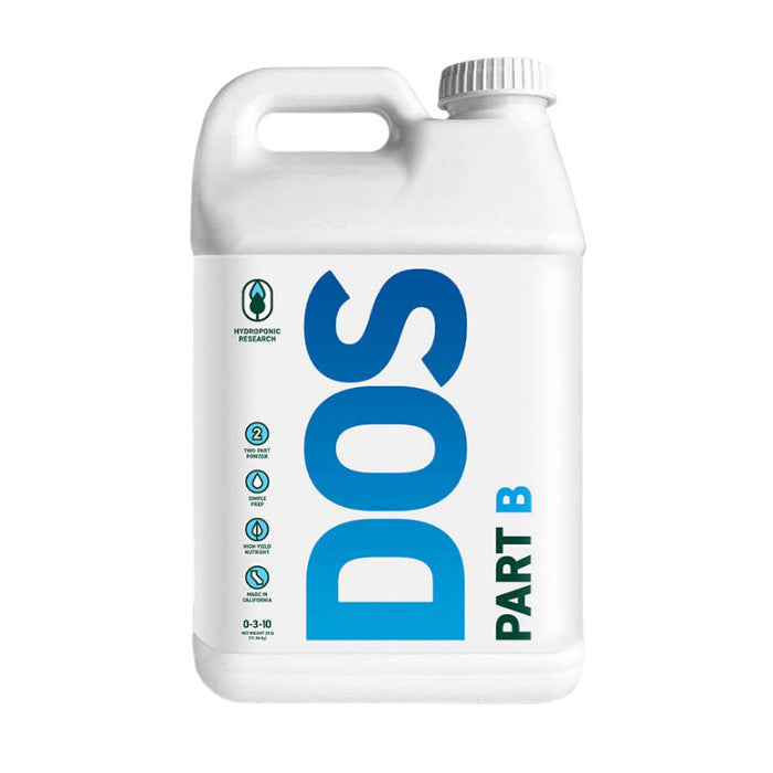 Hydroponic Research DOS B Base Two Part Powder Nutrient