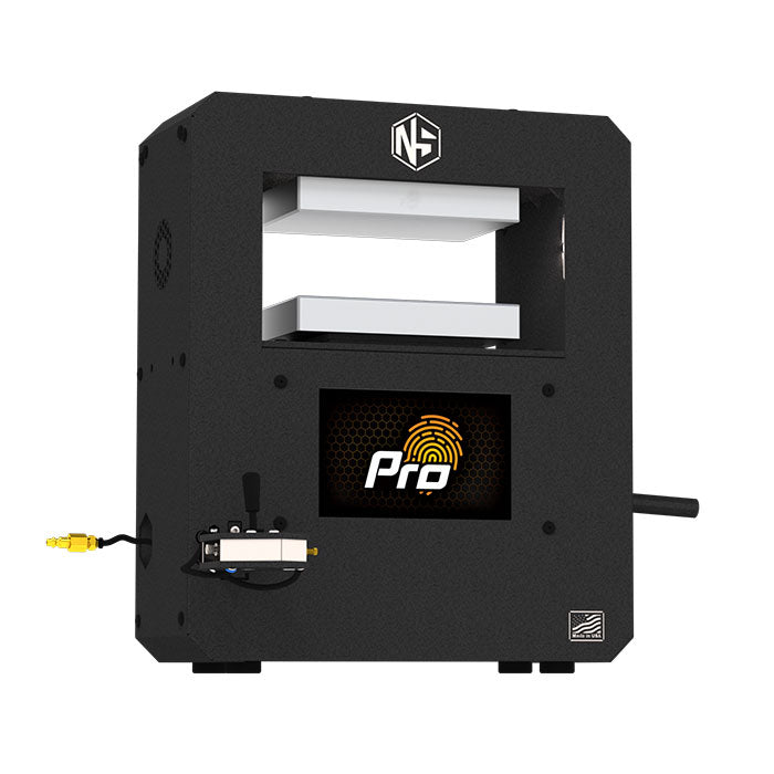 NugSmasher Pro Touch 20 Ton Pneumatic/Manual Rosin Press