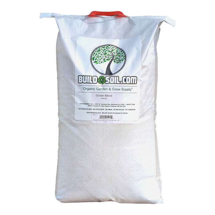 BuildASoil Ocean Grown Blend and Trace Minerals, 44 lb.