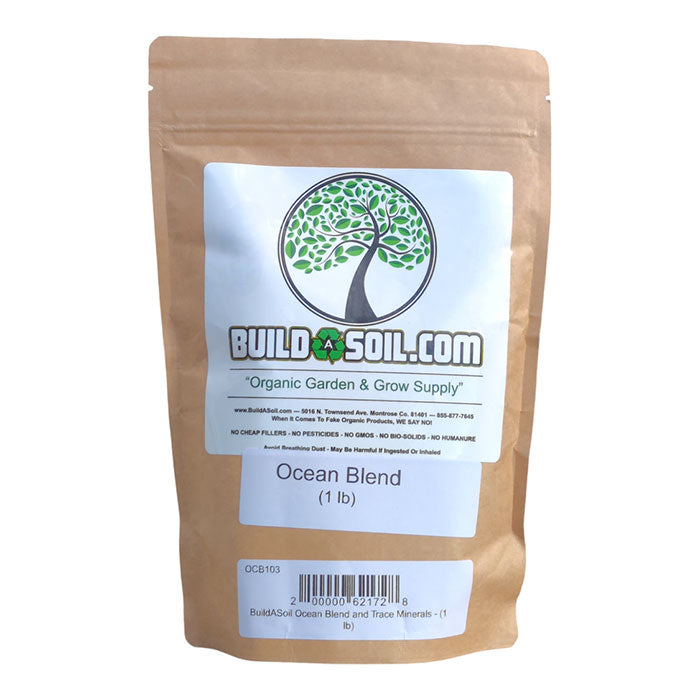BuildASoil Ocean Grown Blend and Trace Minerals, 1 lb.