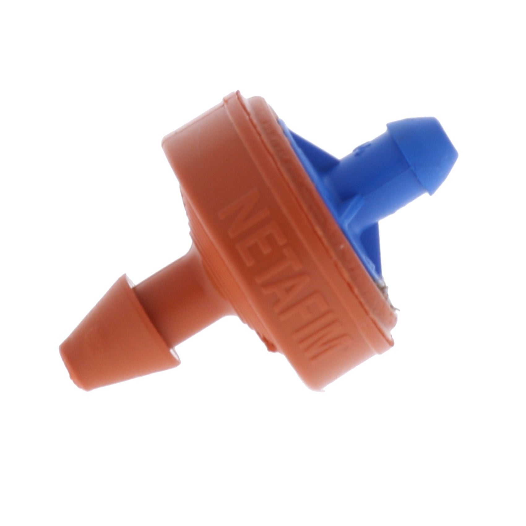 Netafim Woodpecker Pressure Compensating Junior Dripper Barbed Outlet,Orange/Blue, 10.6 GPH - Pack of 250 (01WPCJL40-B)