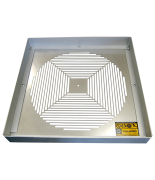 Trimpro Workstation: Grate, Stainless Steel