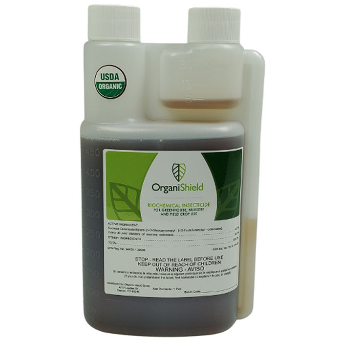 OrganiShield Organic Pesticide Sucrose Octanoate, 1 Pint
