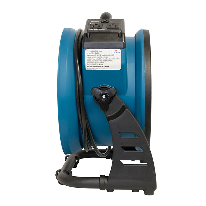 XPOWER P-26AR Industrial Axial Utility Fan, 1300 CFM, 13 Inch