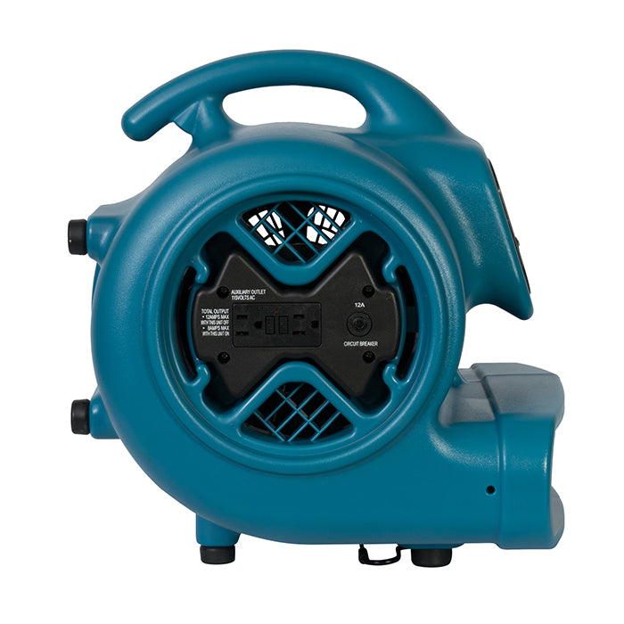 XPOWER P-600A Large Industrial Air Mover, 1/3 HP, 2600 CFM