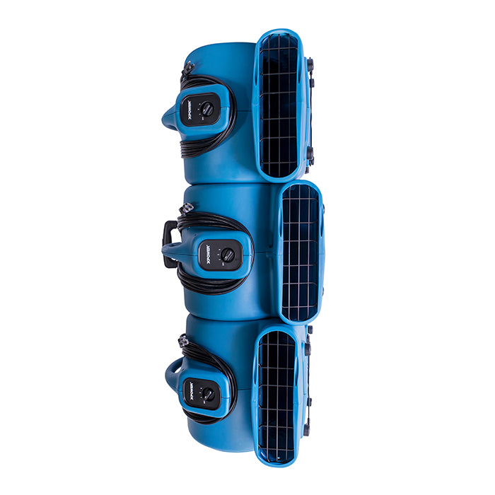 XPOWER 800-Series P-830H Air Mover with Handle & Wheels, 1 HP, 3600 CFM