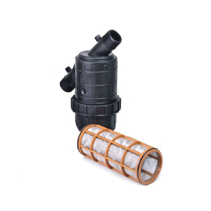 DIG 1 1/2 Inch MPT Inline Filter with Stainless Steel Screen, 120 Mesh