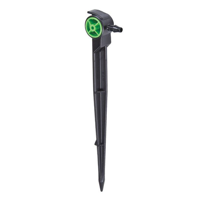 DIG Pressure Compensating Drip Emitter Stake, 6 Inch, 2 GPH - Pack of 120