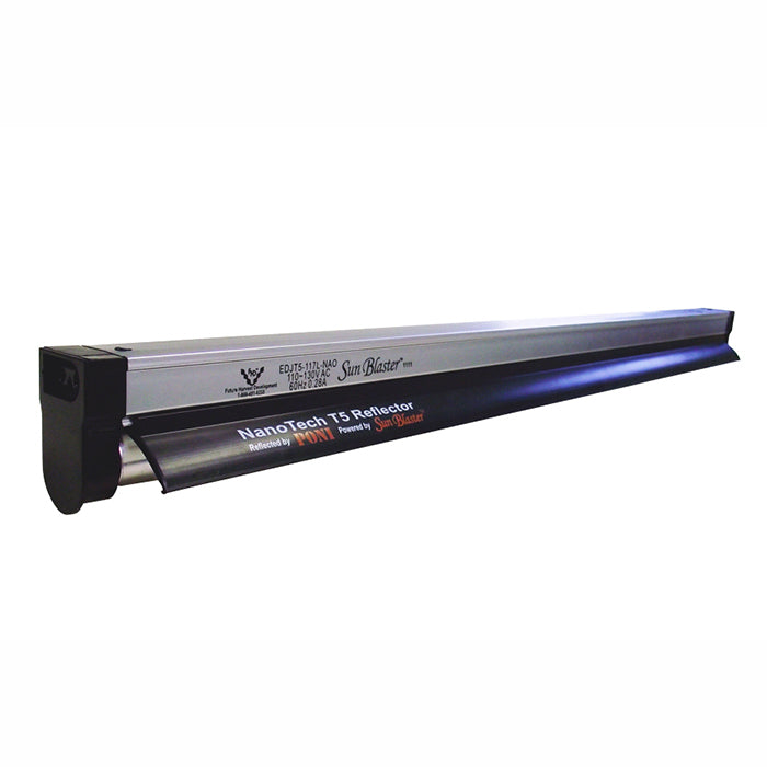 SunBlaster NanoTech T5 HO Fixture - 1.5 ft, 1 Bulb - 6400K