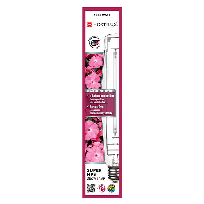 Eye Hortilux 1,000 Watt Super Enhanced Spectrum HPS Bulb, 2,100 K