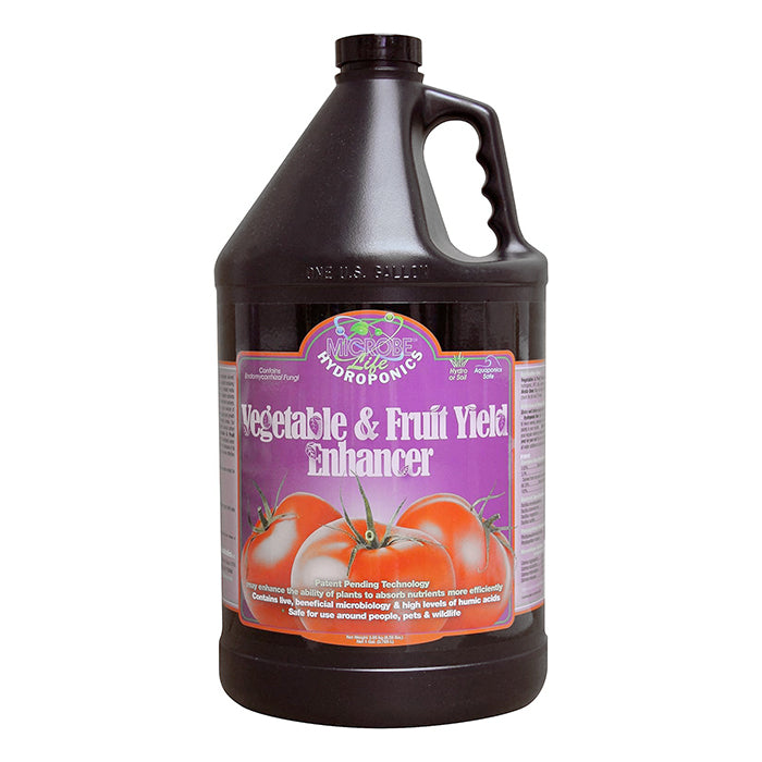 Microbe Life Hydroponics Vegetable & Fruit Yield Enhancer, 1 Gallon
