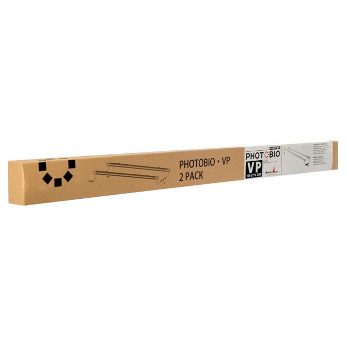 PHOTOBIO VP 32 Watt VE Spectrum LED Grow Light Bar, 100-277 Volt - Pack of 2 (No Cord)