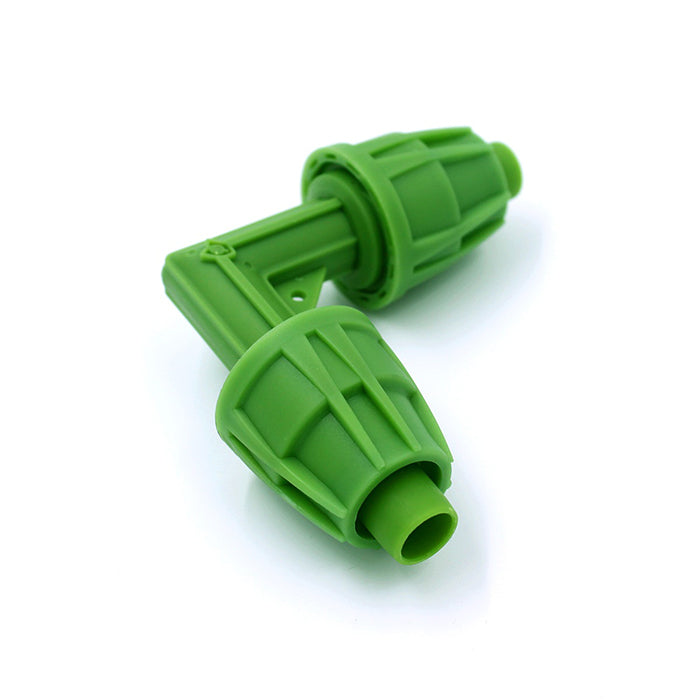 FloraFlex Micro Drip 16-17mm Pipe Fitting Elbow, Pack of 12