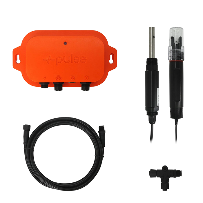 Pulse Hub Reservoir Monitor Starter Kit With pH-1 & EC-1 Sensors
