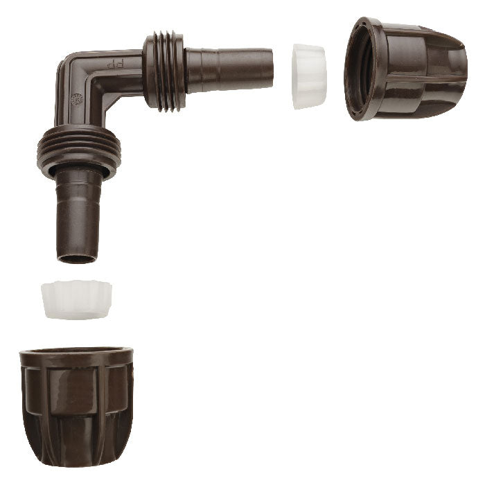 Netafim TechLock Elbow, 17mm - Case of 500