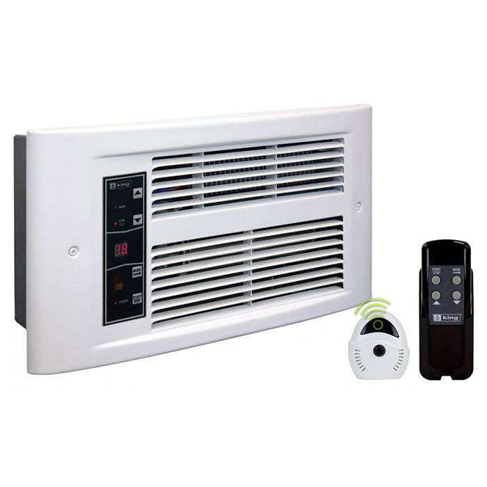 King Electric PX ECO2S Electronic Wall Heater, 1500 Watt, 120 Volt, White