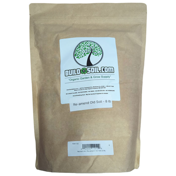 BuildASoil Re-Amend Old Soil Nutrient Kit 