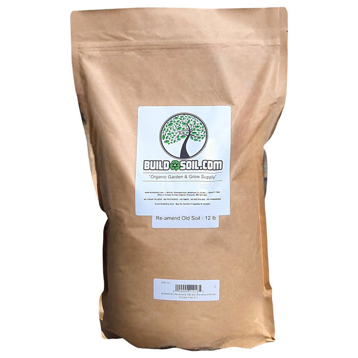 BuildASoil Re-Amend Old Soil Nutrient Kit 
