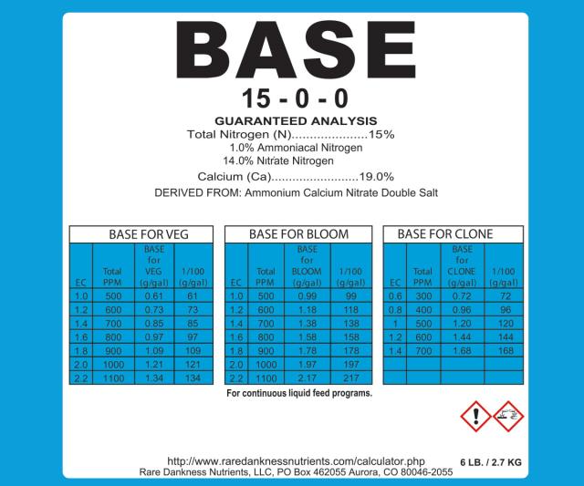Rare Dankness Nutrients Perfecta Base