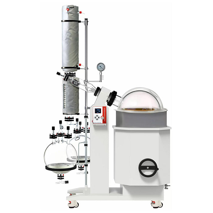 Across International SolventVap 13 Gallon/50L Rotary Evaporator Motorized & Manual Lift - UL/CSA Certified, 220 Volt