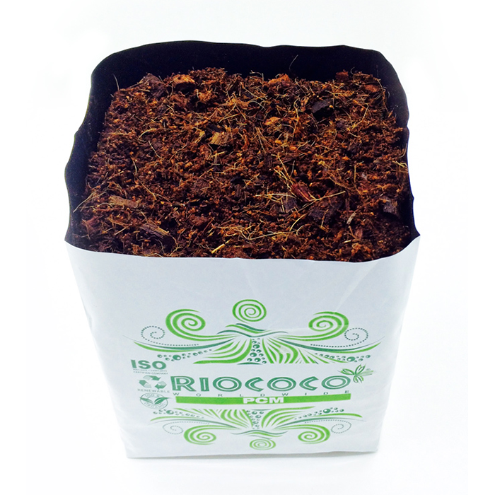 RIOCOCO PCM Commercial Open Top Coco Grow Bag, 1 Gallon - Pack of 44