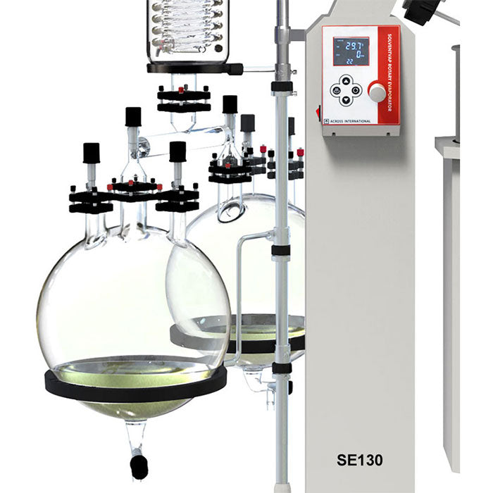 Across International Dual Receiving Flask Kit for Across International SolventVap 13 Gallon/50L  Rotary Evaporator