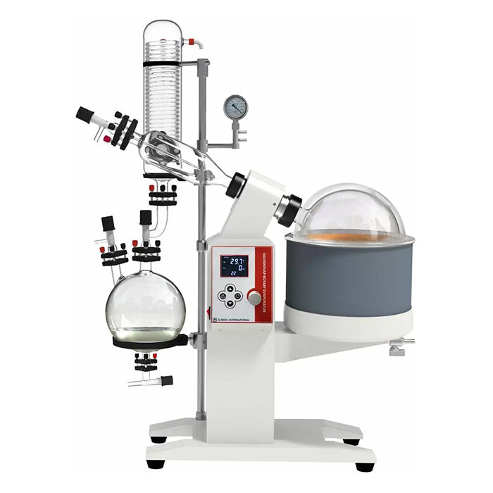 Across International SolventVap 1.3 Gallon/5L Rotary Evaporator with Motorized Lift - UL/CSA Certified, 110 Volt