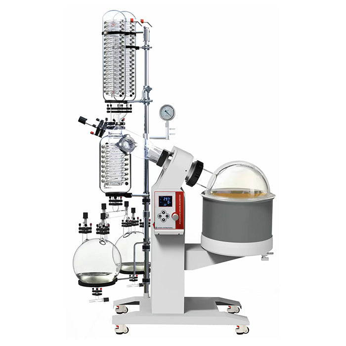 Across International SolventVap 2.6 Gallon/10L Rotary Evaporator with Motorized Lift, 220 Volt