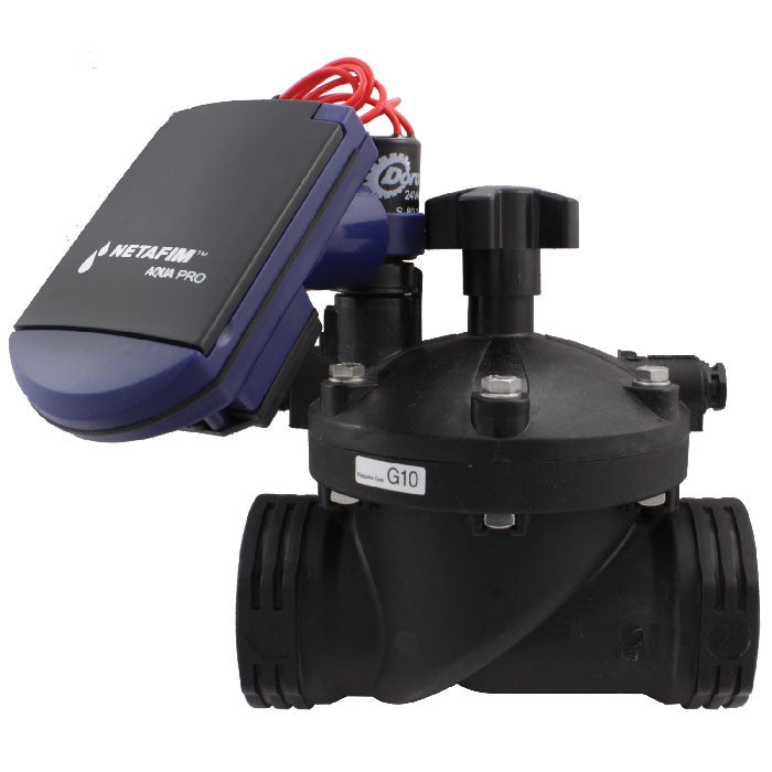 Netafim Series 80 Globe Control Valve With Controller, 1.5 Inch (61ET1.5GH2-L-CONT)