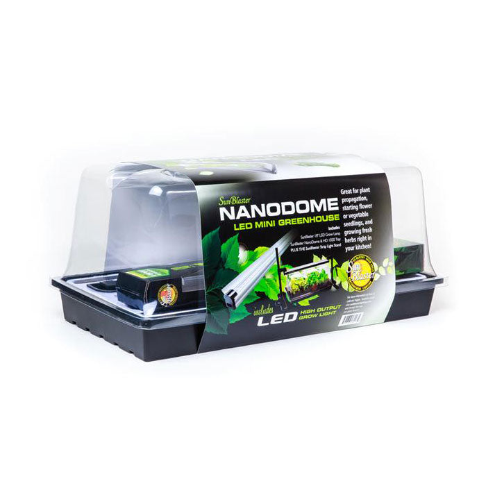 SunBlaster LED Mini Greenhouse Kit with Stand