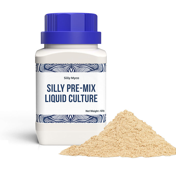 Silly Myco Silly Pre-Mix Liquid Culture Lab-Grade Powder, 4.2 Ounces