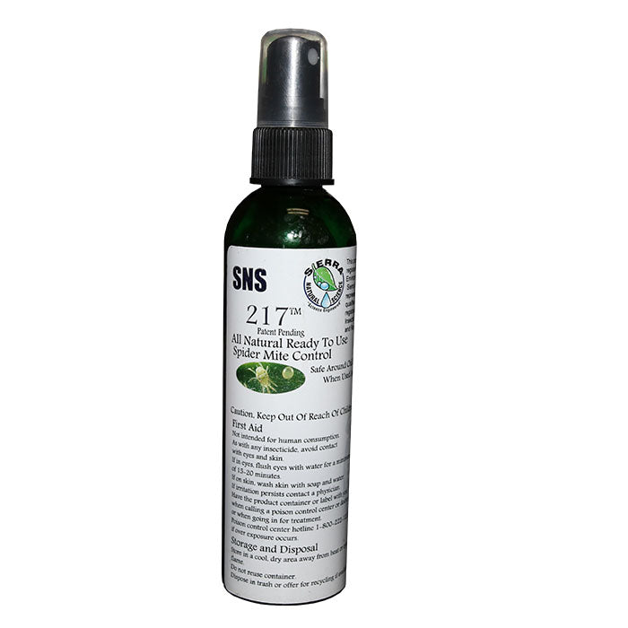 Sierra Natural Science 217 Spider Mite Control Ready-to-Use, 4 Ounces