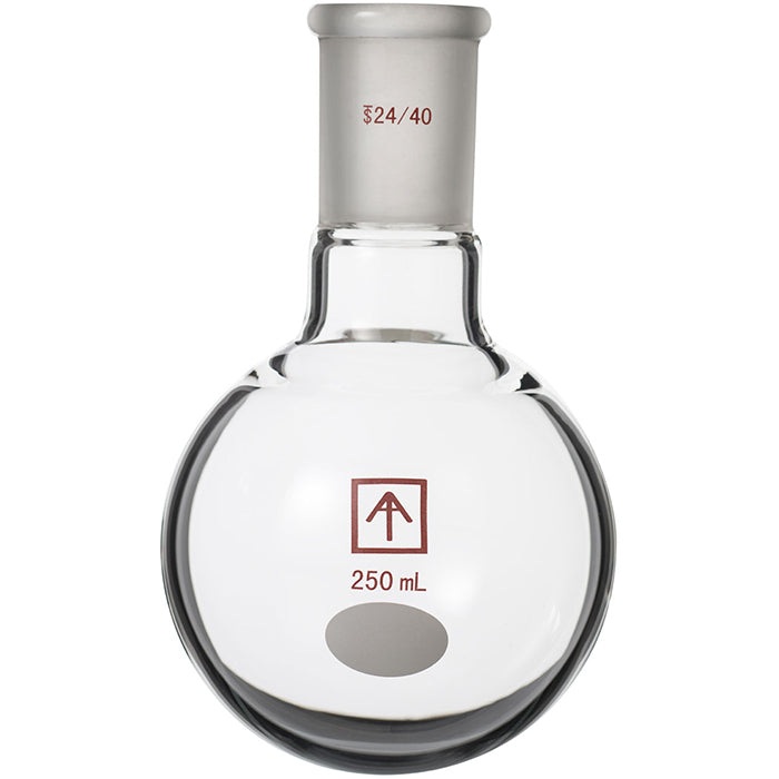 Across International Heavy Wall Round Bottom Receiving Flask, 250mL