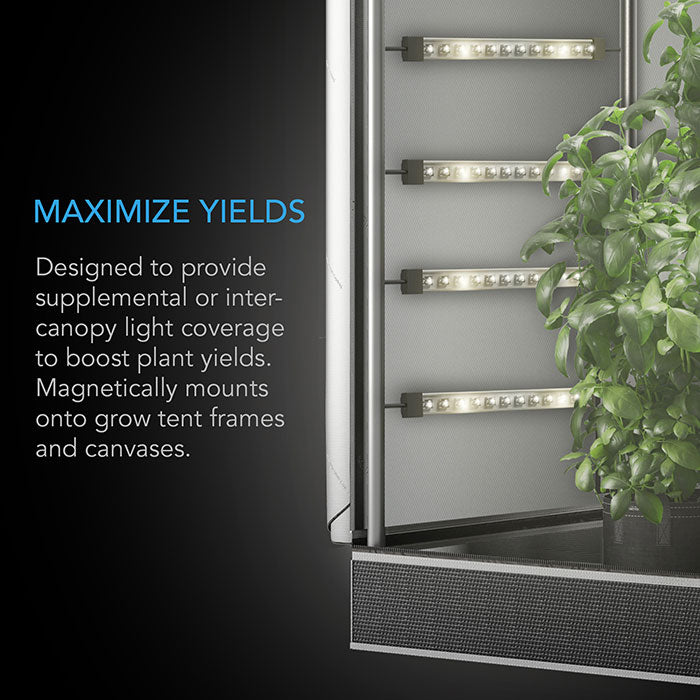 AC Infinity IONBEAM S16 Full-Spectrum LED Grow Light Bars, 4-Bar Kit, 16-Inch