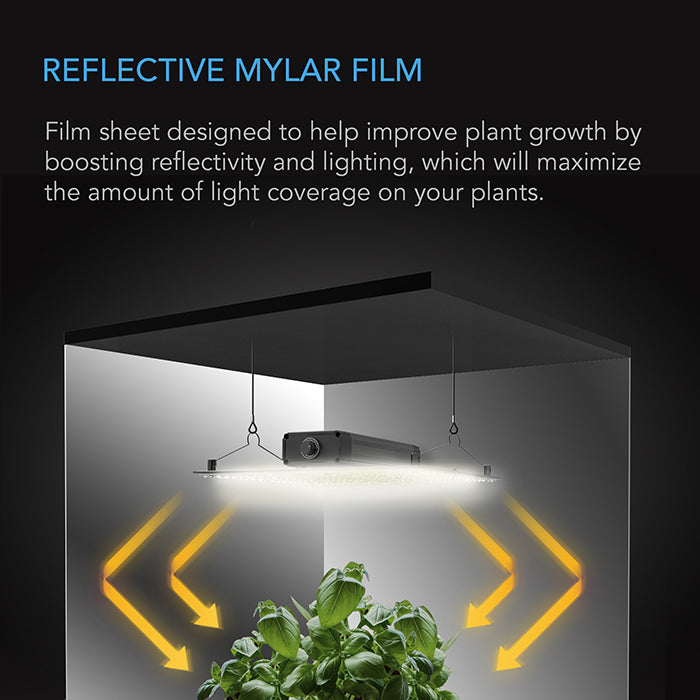 AC Infinity Reflective Mylar Film Roll, 4' x 50'