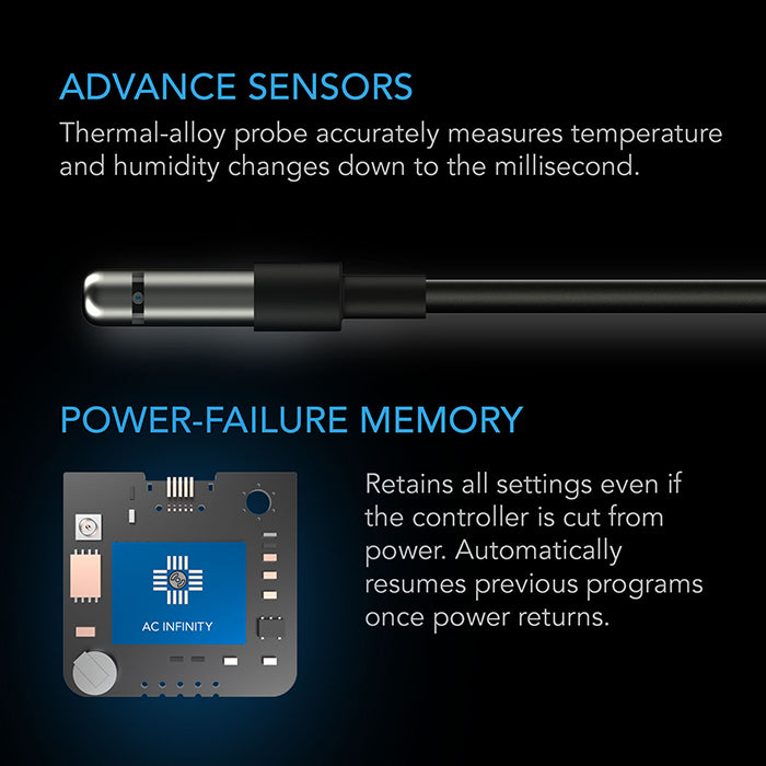 AC Infinity Controller 67 Temperature & Humidity Fan Controller