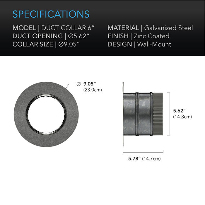 AC Infinity Ducting Collar