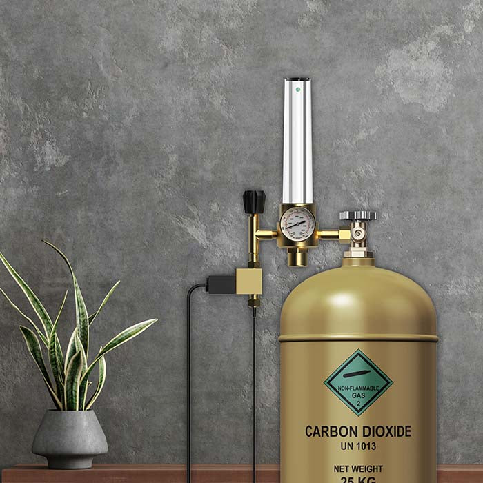 AC Infinity CO2 Regulator & Monitor with Solenoid Valve & Gas Flow Meter