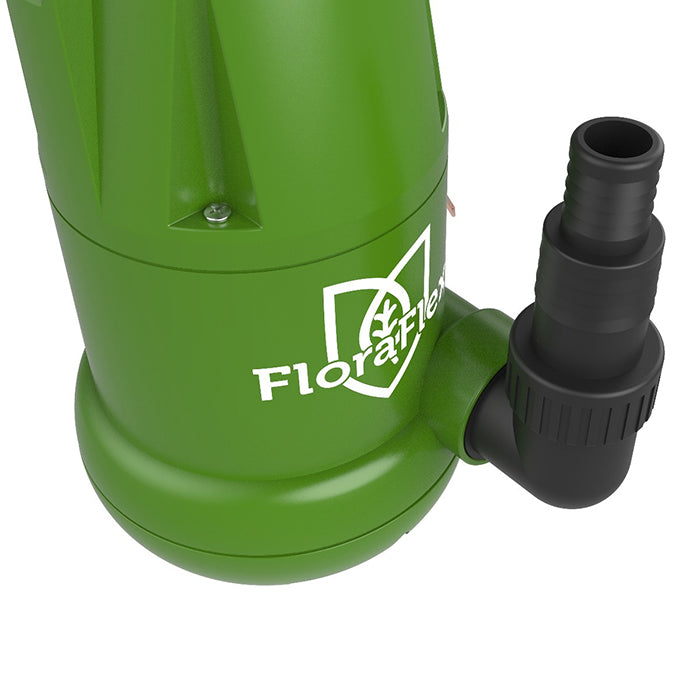 FloraFlex Submersible Water Pump, 1/4 HP, 1874 GPH