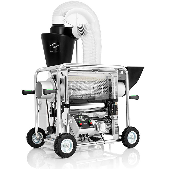 Twister T2S Trimming Machine with Trim Saver Vacuum & 2 Standard Tumblers
