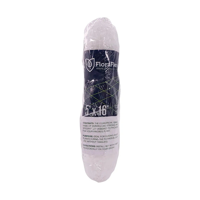 FloraFlex Commercial Trellis Netting, 6 Inch Square, 5 Feet x 16 Feet