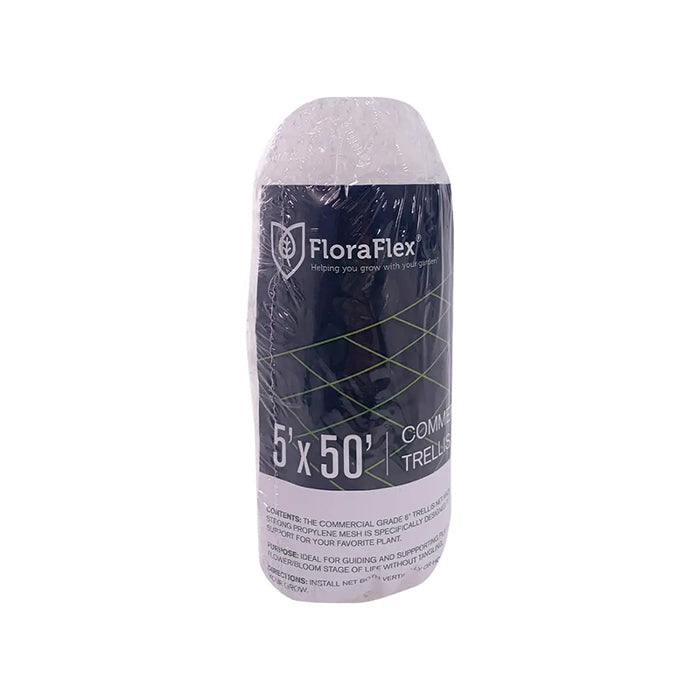 FloraFlex Commercial Trellis Netting, 6 Inch Square, 5 Feet x 50 Feet